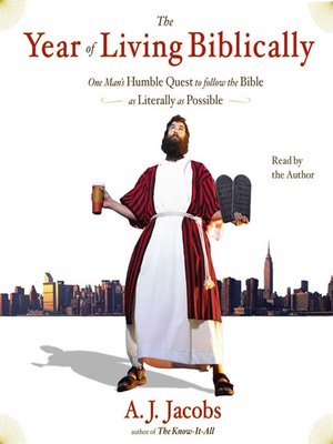 cover image of The Year of Living Biblically